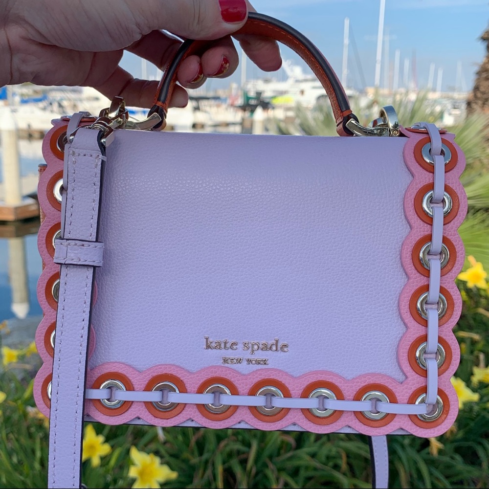 Kate Spade Maisie Patterson Dr Grommet Crossbody - Picture 6 of 8